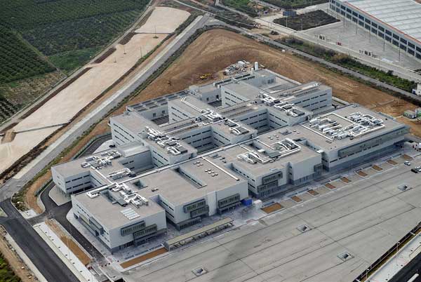 Hospital in Gandía (Spain)