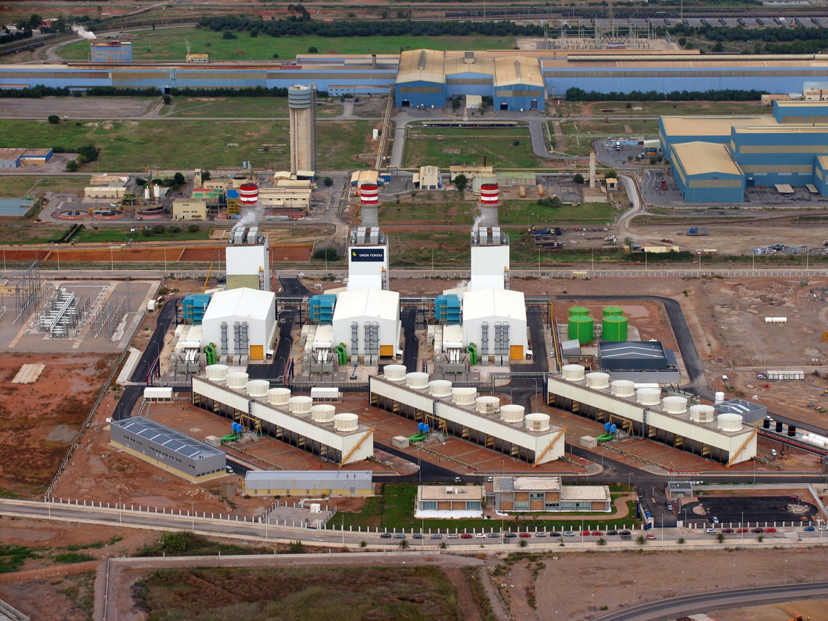 Cooling Tower in Sagunto, Valencia (Spain)