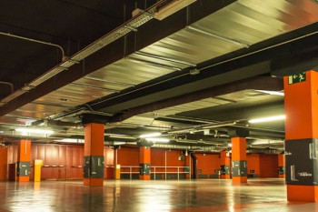 Underground Car Park For Torre Espacio, Madrid (Spain)