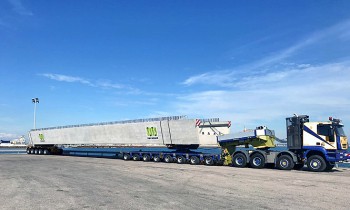 PACADAR suministra vigas Cajón de gran tonelaje a la isla de Fuerteventura (Canarias)