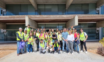 Alumnos de la Universidad Politécnica de Valencia visitan la fábrica de Pacadar en Buñol