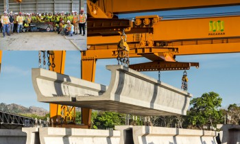 Pacadar Beam Number 1,000 for Panama Metro L2