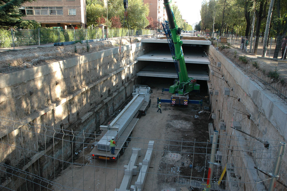 Underground Car Park In Torrejón De Ardoz, Madrid (Spain)